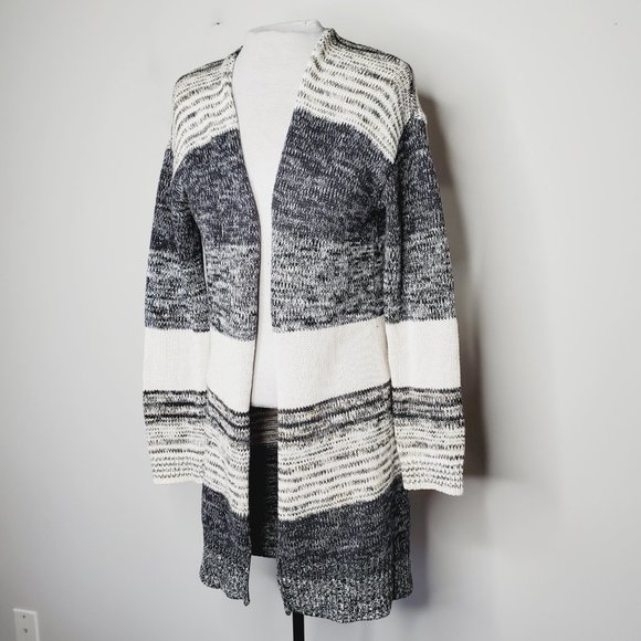 GAP FOR GOOD 100% Cotton Marled Chunky Cardigan - Picture 2 of 9